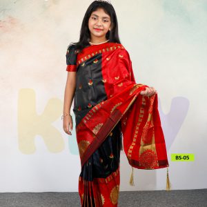 bs 05 বেবি কাতান রেডি শাড়ি