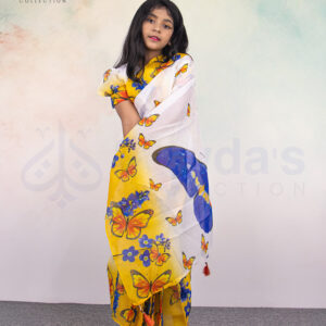 বেবি কাতান শাড়ি